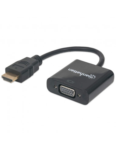 CONVERTIDOR HDMI A VGA MANHATTAN