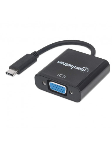 CONVERTIDOR USB C A VGA MANHATTAN 151771