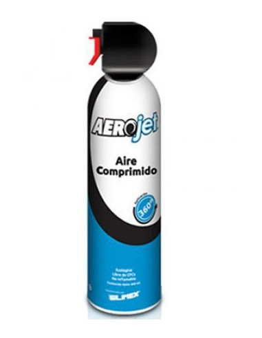 Bote de Aire Comprimido removedor de polvo, Valvula de 360? SILIMEX AEROJET, 440ml