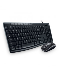 Kit Teclado Mouse Logitech MK200 Espanol