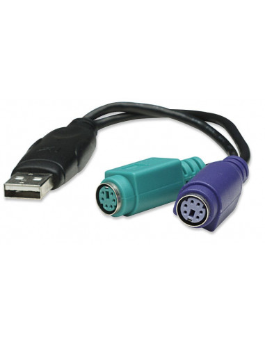 MANHATTAN Convertidor USB a PS2 179027