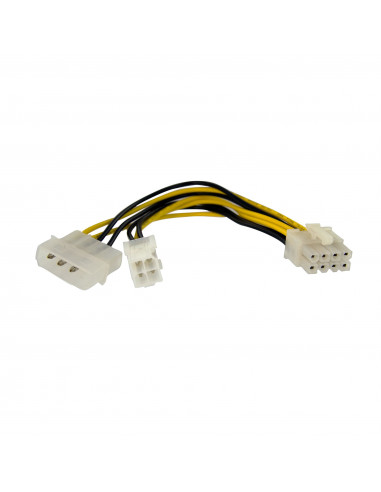 Adaptador STARTECH 4pines Molex a 8Pines