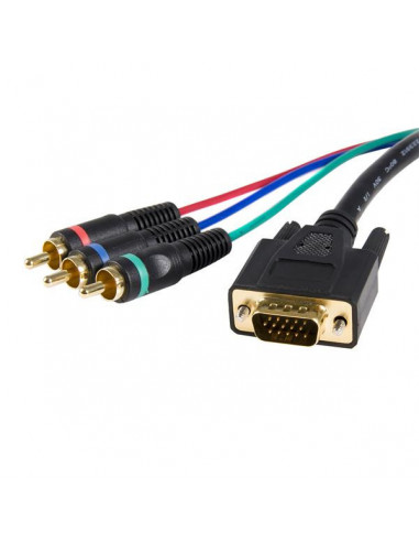 CABLE ADAPTADOR 91CM VGA HD15 A VIDEO CO