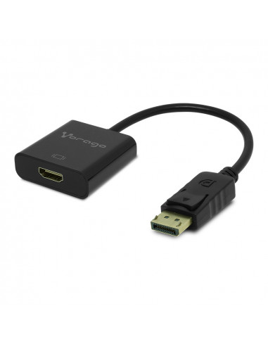 Adaptador VORAGO ADP-300 DisplayPort a HDMI FULL HD - 