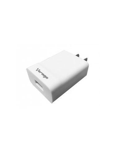 Cargador VORAGO AU-302-WH - Blanco, Fast Charge 2.4A