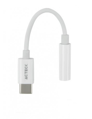 Adaptador USB Tipo C a Jack 3.5mm Shift Plus AA405 Acteck -