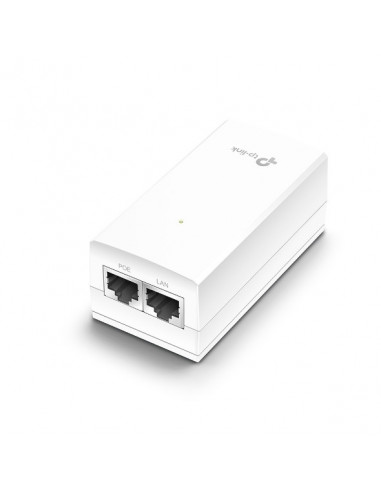 Adaptador PoE Pasivo (TL-POE2412G) - 24 Volts, 2 Puertos 10 100 1000Mbps RJ45 TP-LINK