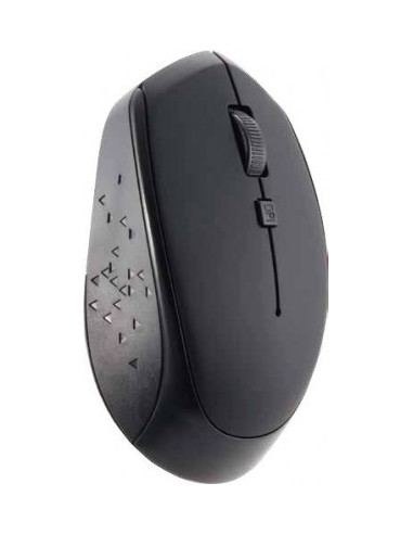 Mouse ACTECK AC-916462 - Negro, 3 botones, RF inalámbrico, Óptico, 1600 DPI