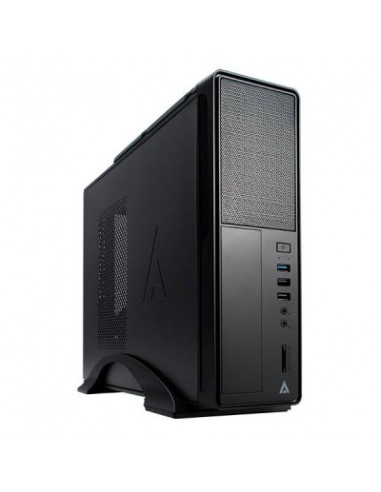 Gabinete BROOK  GS470 ACTECK - Gabinete, Micro-ATX, Mini-ITX, Negro, 500 W