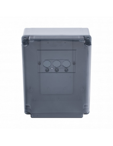 Refaccion para barreras XBS y XBF AccessPRO Industrial / Caja de plastico con botonera para cuadro de mando