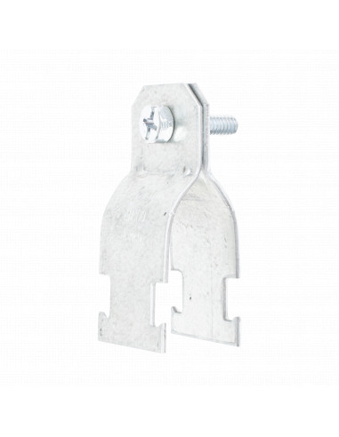 Abrazadera Unicanal para Conduit Pared Gruesa  y PVC de  1/2" (13 mm).