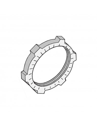 Contratuerca Metalica Zamac de 1-1/2" (38 mm)?.