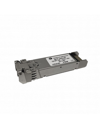 Transceptor MiniGbic SFP+ 10 Gbps Monomodo, distancia hasta 10 km, conector LC