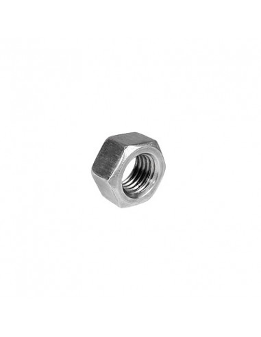 Tuerca Hexagonal de 1/4", con acabado Electro Zinc