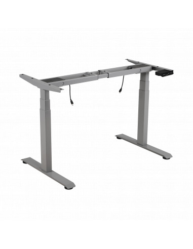 Base de Escritorio Motorizado Profesional / Altura Ajustable 60-125cm / Estructura Estable / Funcionamiento Suave / 3 Preset de 