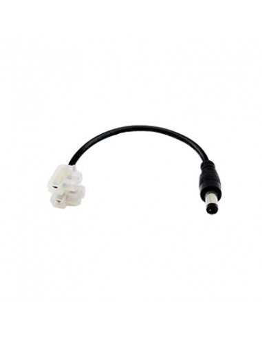 Cable de Alimentacion con Conector Macho a Bloque de Terminal Atornillable / Calibre 18 AWG / Longitud  28.5 cm / Ideal para ali