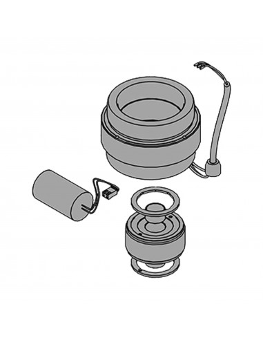 ESTATOR PARA FAAC 844 CON CONDENSADOR DE 18 UF