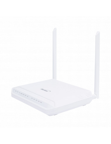 ONU GPON WiFi 2.4/5 GHz MIMO 2x2, 4 puertos Gigabit + 1 POTS + USB, conector SC/UPC