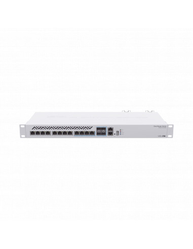 (CRS312-4C+8XG-RM) Cloud Router Switch 8 Puertos 10G RJ45, 4 compartidos RJ45/SFP+