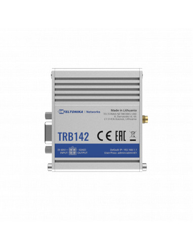 Gateway Industrial LTE 4G a Puerto Serial RS232