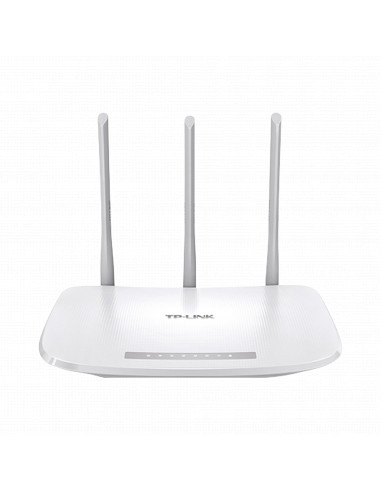 Router Inalambrico WISP, 2.4 GHz, 300 Mbps, 3 antenas externas omnidireccional 5 dBi, 4 Puertos LAN 10/100 Mbps, 1 Puerto WAN 10