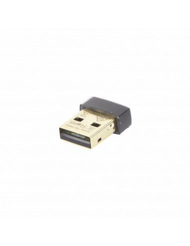 Mini Adaptador USB inalambrico doble banda AC 600 Mbps, antena onmidireccional.