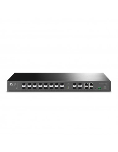 DeltaStream - OLT de 16 puertos GPON / Conexion de hasta 2,048 ONUs / 2 Puertos Gigabit RJ45 Uplink / 4 Puertos SFP+ Uplink / Fu