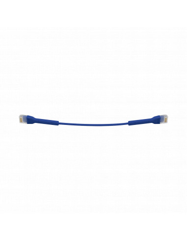 UniFi Ethernet Patch Cable Cat6 de 22 cm, color azul