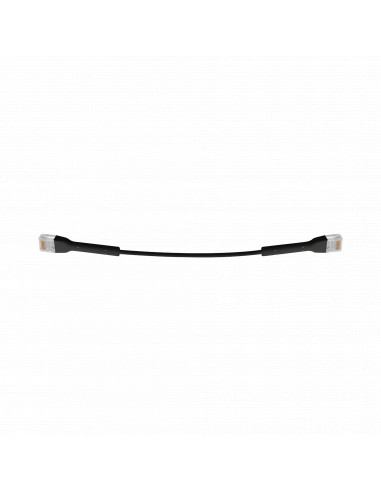 UniFi Ethernet Patch Cable Cat6 de 22 cm, color negro