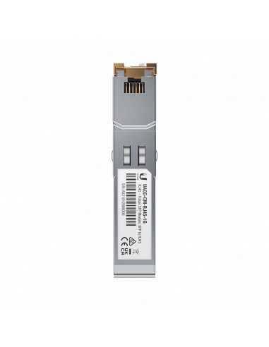 UFiber Modulo Ethernet RJ45 a SFP 10/100/1000 Mbps, distancia hasta 100 m