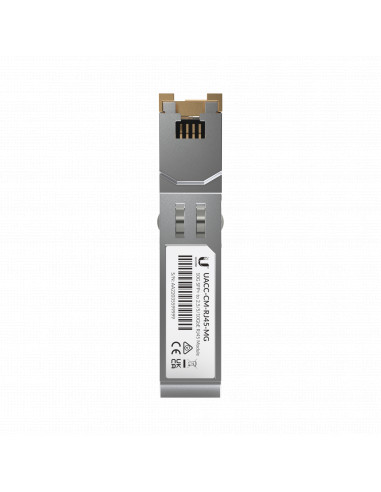 UFiber Tranceptor convertidor de SFP+ a RJ45, velocidades 10/5/2.5/1G