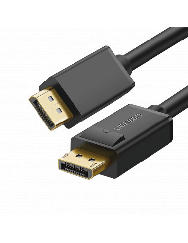 Cable DisplayPort 1.2 Macho a Macho/ Longitud 5m / Version DP1.2 / Soporta 4K@60Hz, 2K@144Hz / Soporta 3D / Color profundo de 8