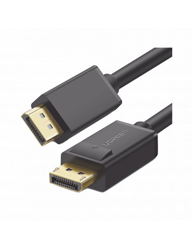 Cable DisplayPort 1.2 Macho a Macho/ Longitud 3m / Version DP1.2 / Soporta 4K@60Hz, 2K@144Hz / Soporta 3D / Color profundo de 8