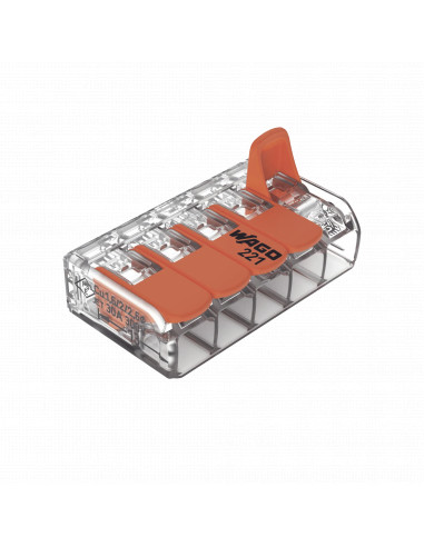 COMPACT Splicing Connectorfor all conductor types transparent