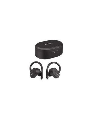 AUDIFONOS PHILIPS INTRAUDITIVOS INALAMBRICOS / COLOR NEGRO / BLUETOOTH 5.0 / ESTUCHE DE CARGA USB-C PORTATIL / RESISTENTES AL AG