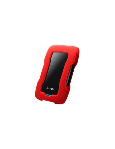 DISCO DURO EXTERNO ADATA HD330 1TB PORTATIL 2.5 USB 3.2 ROJO WINDOWS MAC LINUX CONTRAGOLPES SLIM (AHD330-1TU31-CRD)