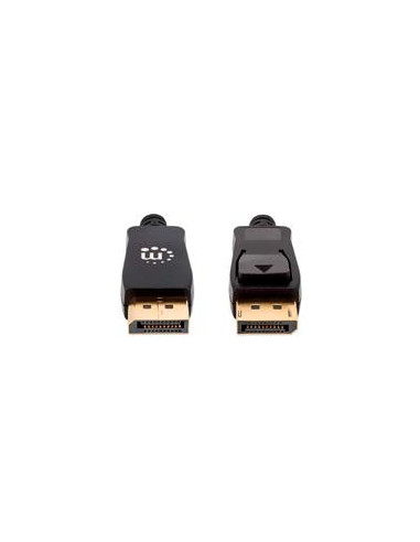 CABLE DISPLAYPORT,MANHATTAN,353595, V1.4 M-M 1.0M NEGRO 8K60HZ