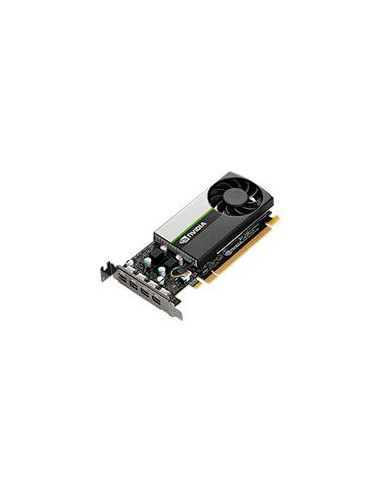 TARJETA DE VIDEO PNY NVIDIA QUADRO T1000/8GB/GDDR6/PCIE 3.0 16X/4X MDP/BAJO PERFIL/GAMA MEDIA/DISEÑO 