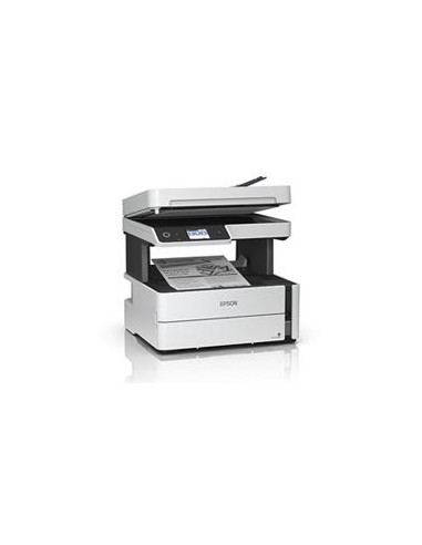 MULTIFUNCIONAL EPSON M3180, 39 PPM NEGRO, TINTA CONTINUA, ECOTANK, USB, WIFI, RED, ADF, MONOCROMATICA