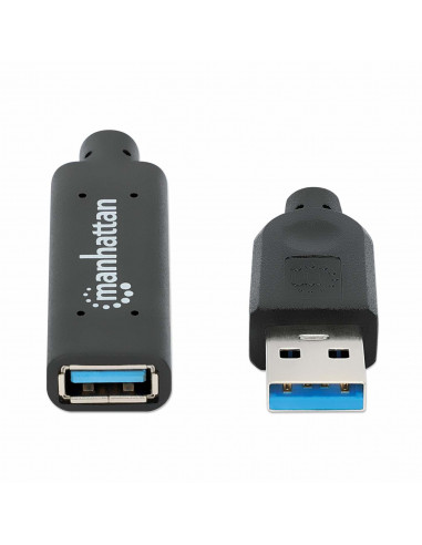 153737 CABLE EXTENSION ACTIVA REPETIDOR USB 3.0 Tipo A de 5 Metros - 