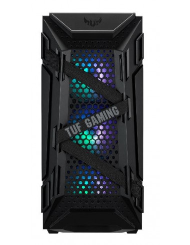 Gabinete  ASUS GT301 BLK ARGB - Gabinete, ATX, Negro