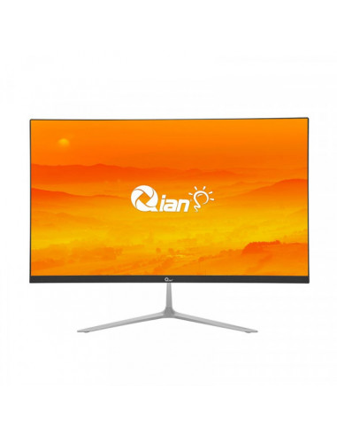 Monitor LED Qian Frameless - 23.8 pulgadas, 1920 x 1080 Pixeles, Negro, 3 años de garantía