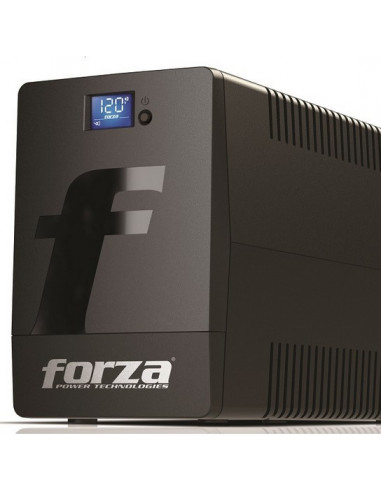 No-Break FORZA SL-1011UL - 1000 VA, 600 W, Negro