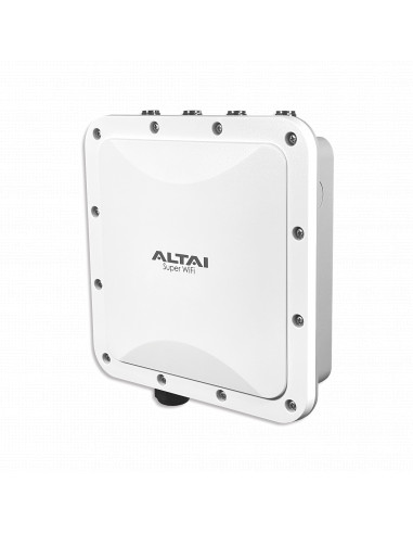 Punto de Acceso Industrial Super Wi-Fi 6 Conectorizado 2x2, Doble Banda Simultanea en 2.4 y 5 GHz, Hasta 400 m de Cobertura, 512