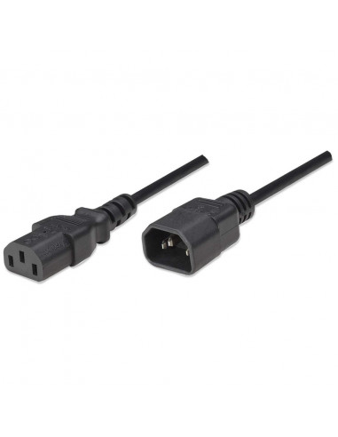 CABLE CORRIENTE,MANHATTAN,301152, MONITOR A CPU, 1.8M