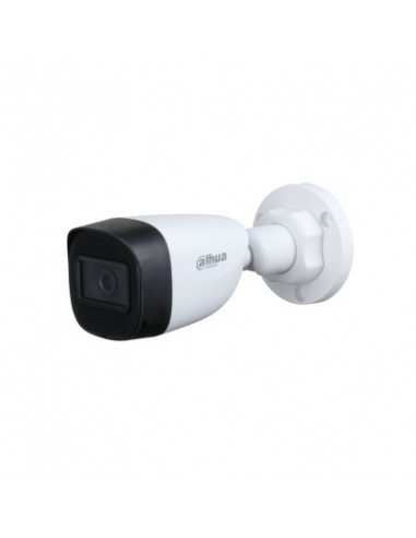 CAMARA DAHUA BULLET 2MP  MICROFONO INTEGRADO  LENTE DE 2.8MM  30 MTS DE IR  IP67  POLICARBONATO  CVI CVBS AHD TVI  BLC HLC DWDR 