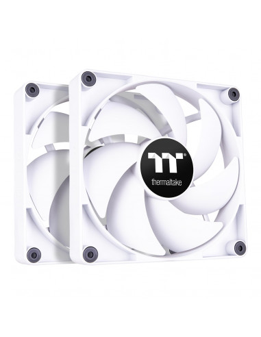 Kit d/2 Ventiladores Thermaltake CT120 Blanco