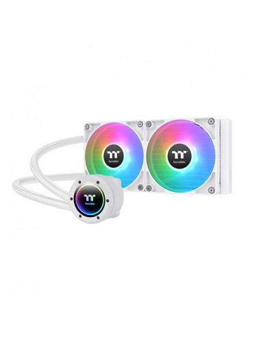 Enfriamiento Liquido Thermaltake TH240 V2 ARGB Sync All-In One Liquid Cooler Snow Edition (CL-W364-PL12SW-A) - Color Blanco