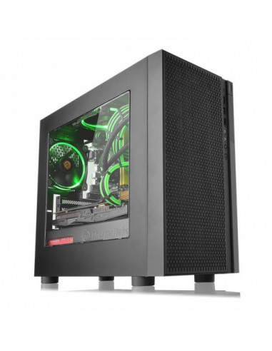 Gabinete THERMALTAKE CA-1J4-00S1WN-01 - Gabinete, Negro