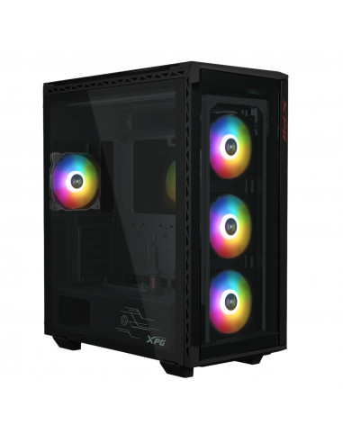 Gabinete GAMER XPG BATTLECRUISER II. Media torre (E-ATX - ATX, Micro-ATX, Mini-ITX). BATTLECRUISERIIST-BKCWW